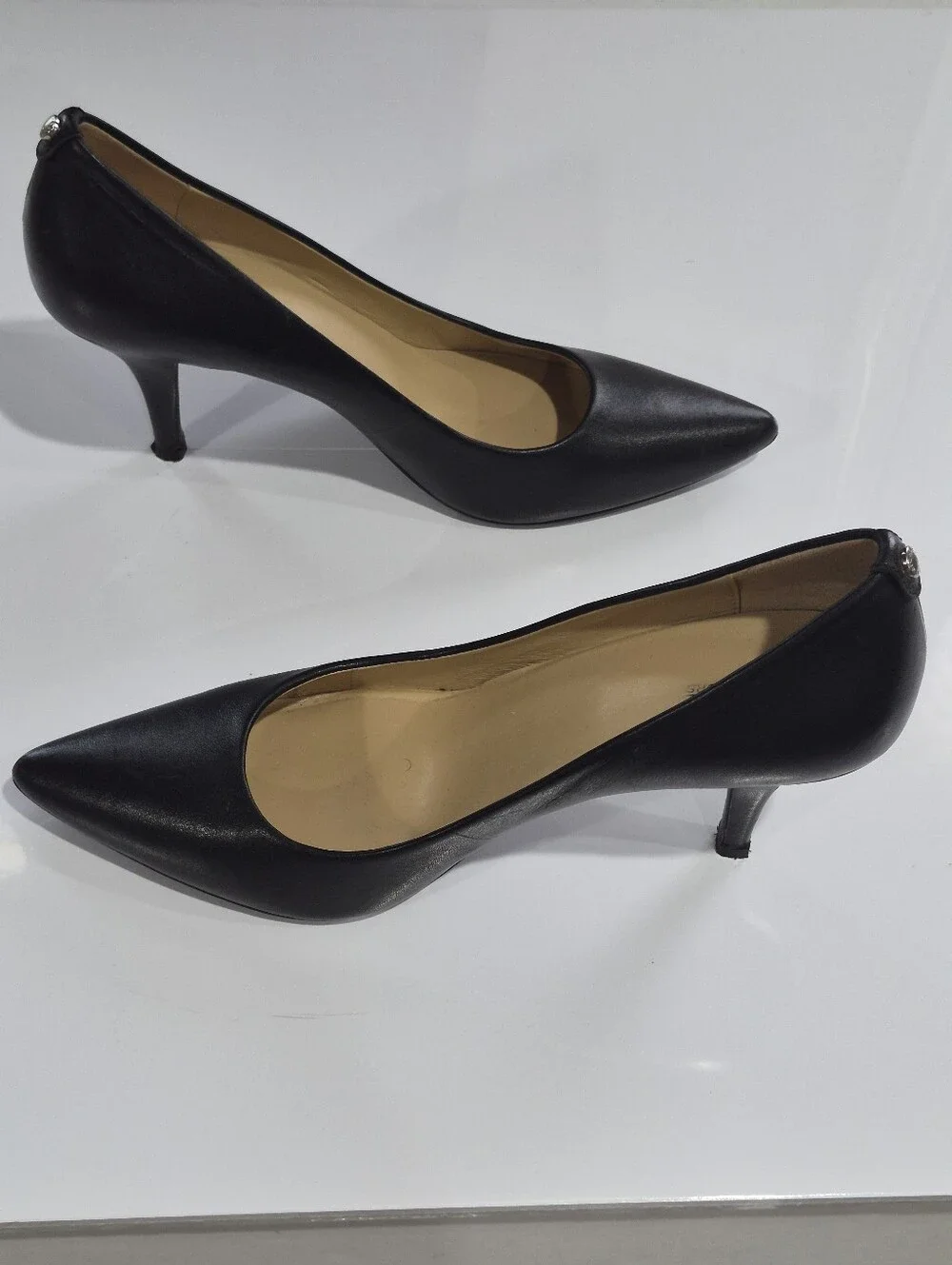 MICHAEL KORS Women's Classic Black Pointed-Toe Women's Pumps SIZE 11